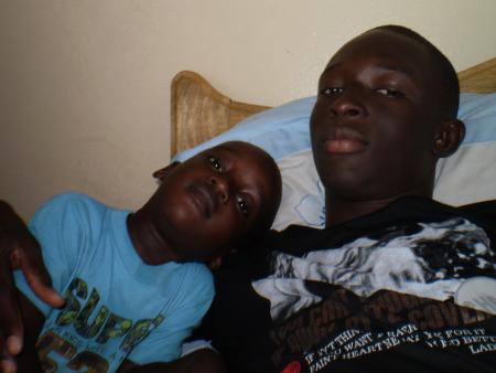 my nephew n me