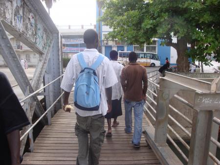 excursion a la playa just afta le bac